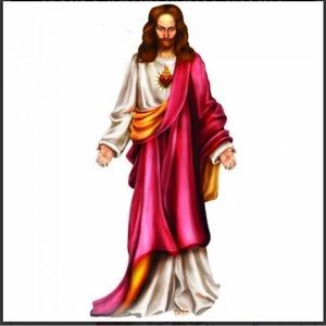 JESUS LIFE SIZE CARDBOARD CUTOUT FREE SHIPPING